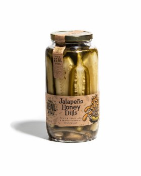 The Real Dill - Jalapeno Honey Pickles