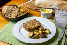 Meatloaf & Brussel Sprouts