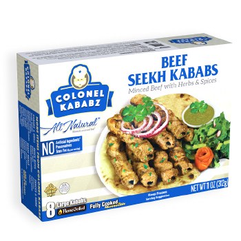 Beef Seekh Kababs 8 Ct