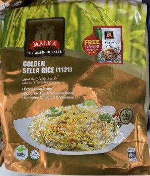 GOLDEN SELLA RICE 10 LB