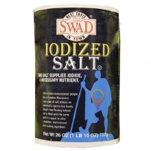 IODIZED SALT 26 OZ