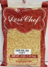 Toor Dal Plain 4 Lb