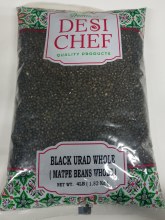 Black Urad Whole 4 LB