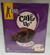 CAKE UP DBL CHOC PACK 12ct