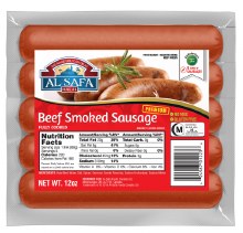 BEEF SMOKE SAUSAGE 12OZ