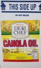 Canola Oil 16 Liters (32.5 LB)