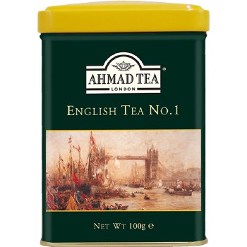 Ahmad English Tea No.1, 100g Tin can