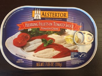 Alstertor Herring Fillets in Tomatoes 7 oz