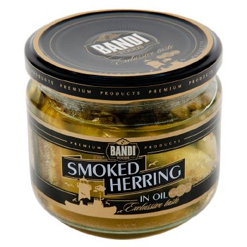 Bandi Smoked Herrings in Oil 250g