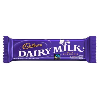 Cadbury Dairy Milk Chocolate Bar 45g