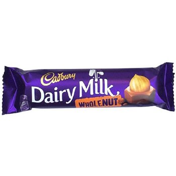 Cadbury Dairy Milk Whole Nut Chocolate 45g
