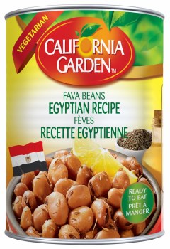 California Garden Egyptian Recipe Fava Beans 15oz