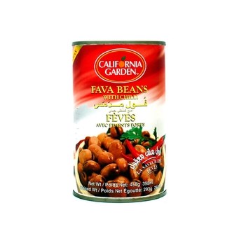 California Garden Fava with Chili 15 oz