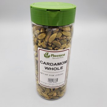 Phoenicia Whole Green Cardamom 6 oz jar