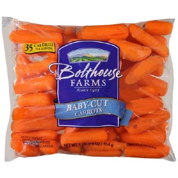 Phoenicia Carrots Baby Peeled 1 lb bag