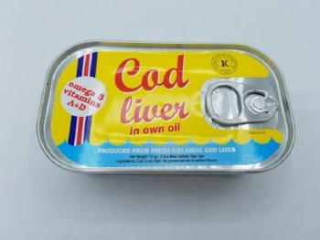 Icelandic Cod Liver in Oil 121g