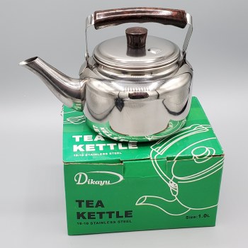 Dikayu Tea Kettle Stainless Steel 1 ltr