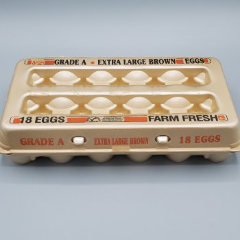 Eggs Brown Jumbo Grade A 18 pack