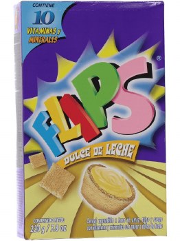 Flips Dulce De Leche Cereal 7.8oz