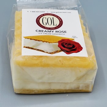 Golnazar Creamy Rose Ice Cream Sandwich