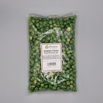 Phoenicia Green Peas Roasted &amp; Salted 12 oz