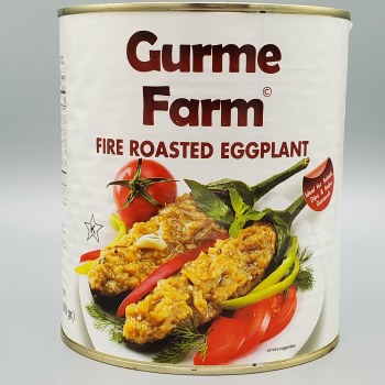 Gurme Farm Roasted Eggplant #10 Can