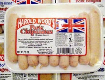Harold Wood's Pork Chipolata 1lb
