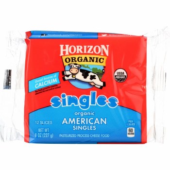 Horizon American Cheese Single Slices 8 Oz - Phoenicia Specialty Foods