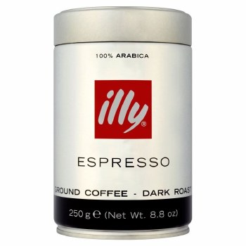 Illy Coffee Dark Roast Espresso Ground 8.8oz