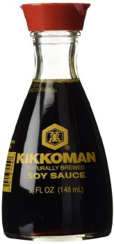 Kikkoman Soy Sauce Brewed 5oz
