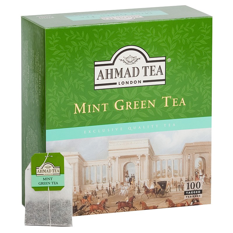 Ahmad Mint Green Tea 100 Bags Phoenicia Specialty Foods