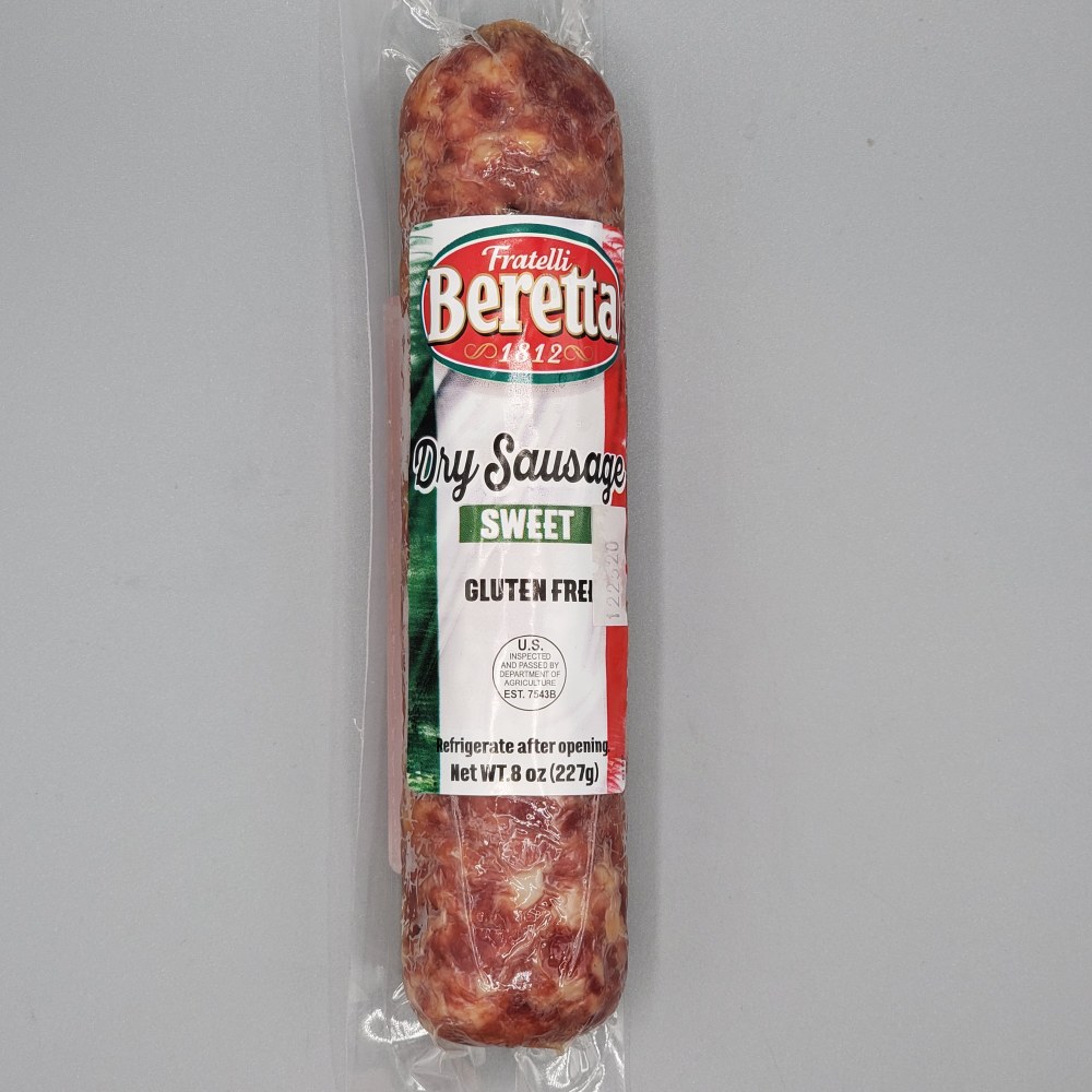 Beretta dry sausage sweet 8 oz Phoenicia Specialty Foods