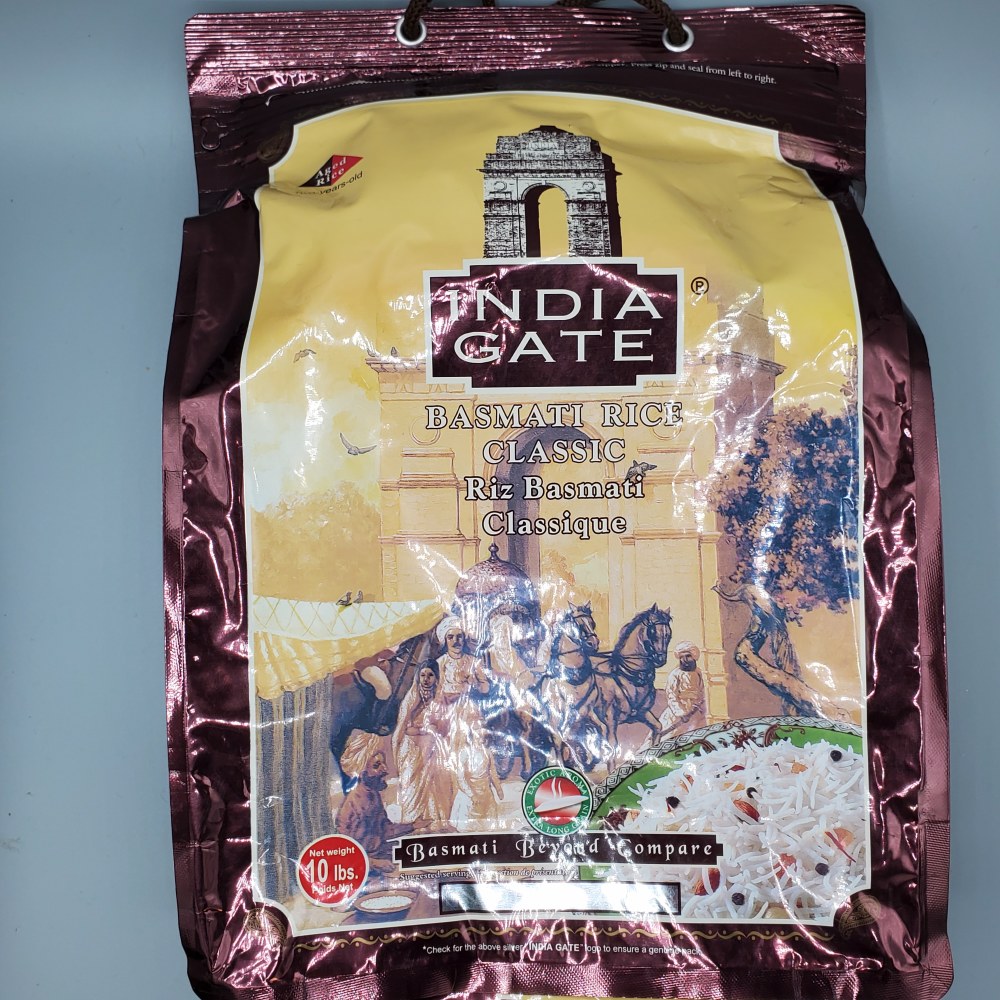 India Gate Basmati Rice Classic 10lb Phoenicia Specialty Foods
