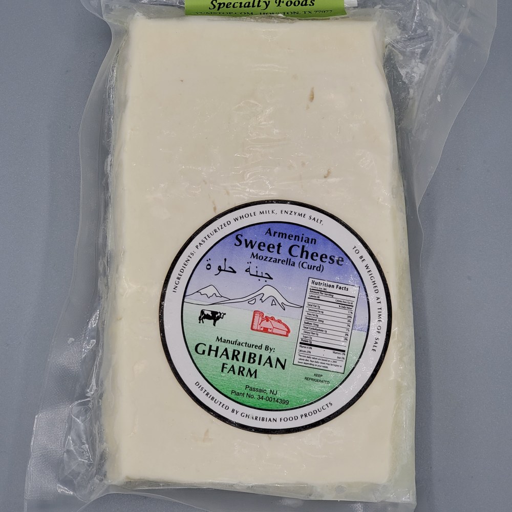 Gharibian Farm Mozzarella Curd Sweet Cheese Phoenicia Specialty Foods