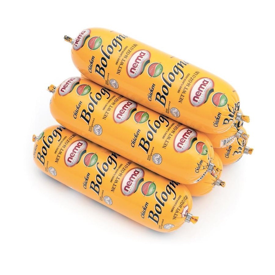 Nema Chicken Bologna Halal 16oz Phoenicia Specialty Foods