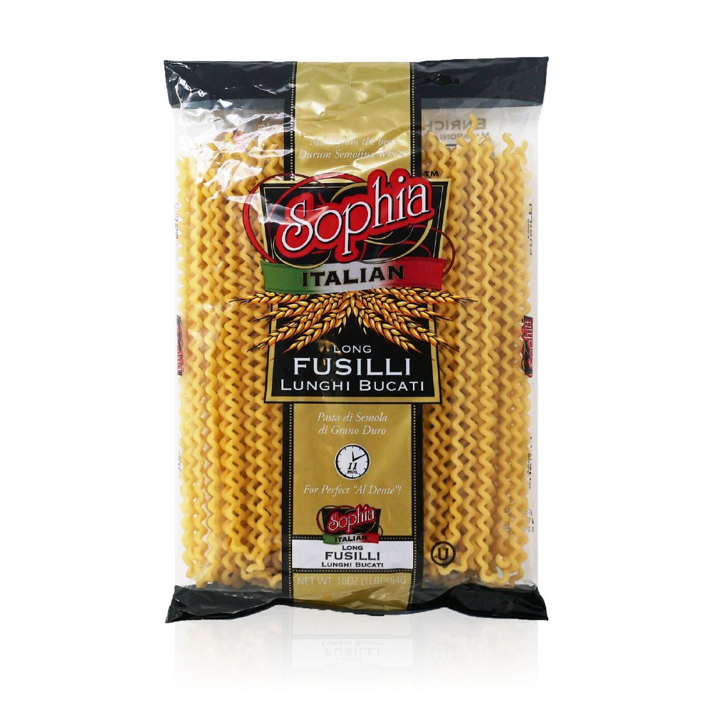 Sophia Long Fusilli Pasta 1 lb - Phoenicia Specialty Foods