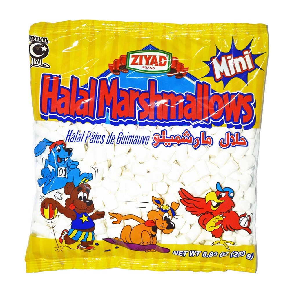 Ziyad Halal Mini Marshmallows 8.8OZ