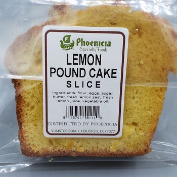Phoenicia Lemon Pound Cake (1 slice)