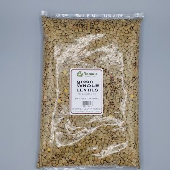 Phoenicia Whole Green Lentils 2 lb