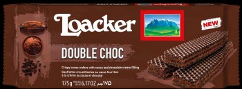 Loacker  Wafer Double Chocolate 175g