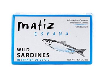 Matiz Sardines in Spanish Olive Oil 4.2oz