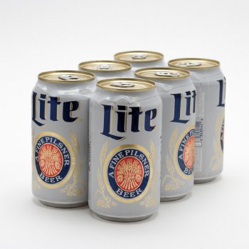 Miller Lite Beer Can 6 pack