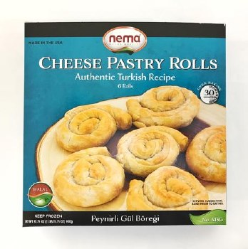 Nema Cheese Pastry Rolls 900g