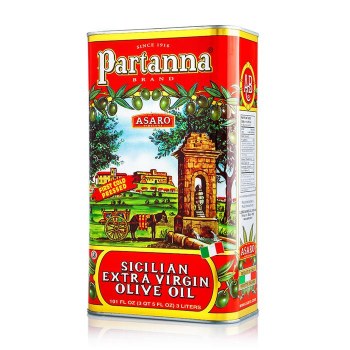 Partanna extra Virgin Olive Oil In Can 3lt