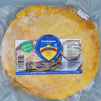 Queso Palmita Cachapas Gluten Free 6 Pieces