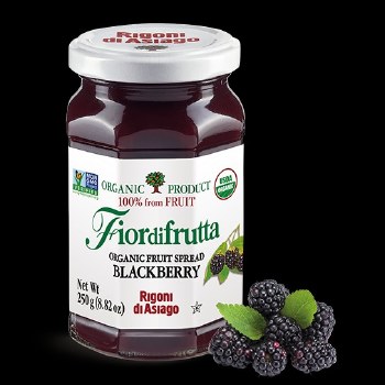 Rigoni Di Asiago Blackberry Preserve Organic 8.8oz