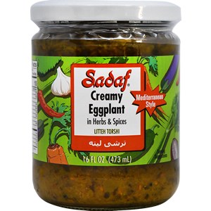 Sadaf Torshi Litteh Creamy Eggplant Pickles 16oz