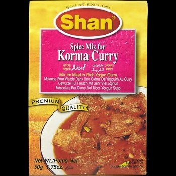 Shan Korma Curry Spice Mix 50g