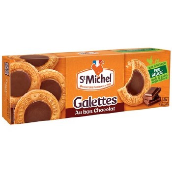 St. Michel Butter Cookies Chocolates 121g