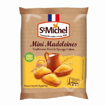 St. Michel Madeleines Plain Sponge Cakes Mini 6oz